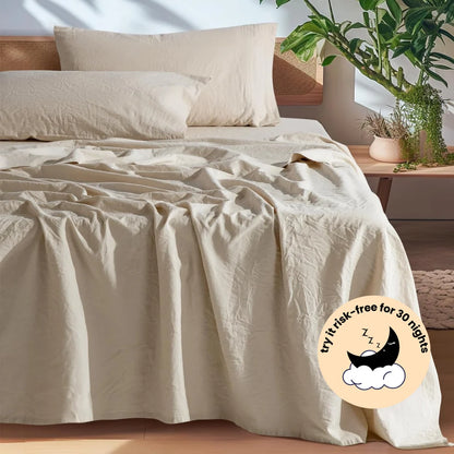 100% French Linen Sheets