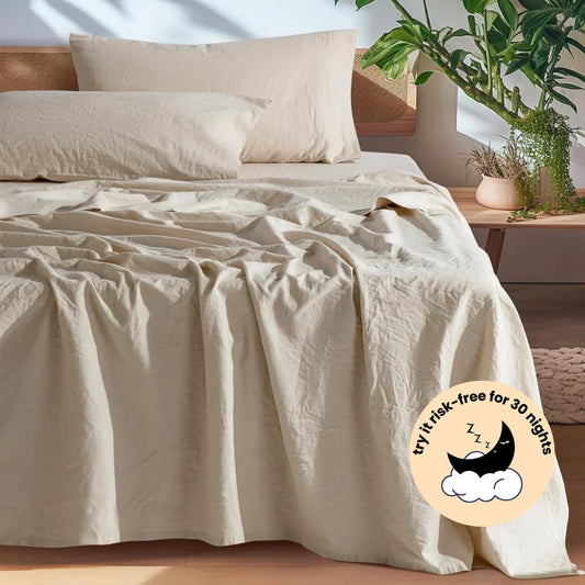 100% French Linen Sheets