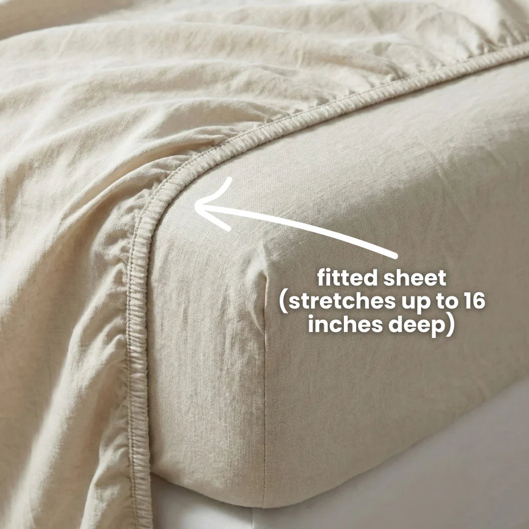 100% French Linen Sheets